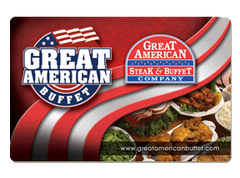 Great American Buffet Gift Card